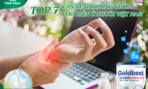 Top 7 căn bệnh xương khớp phổ biến ở người Việt Nam